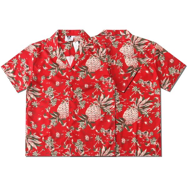 men's and women's spring summer fashion br loose lapel pine digital printed short sleeve shirt, Black
men's and women's spring summer fashion br loose lapel pine digital printed short sleeve shirt, Black