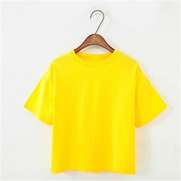 women's t-shirt 2021 summer style t shirt women candy-colored loose fashion wild o-neck solid color female shirts, White
women's t-shirt 2021 summer style t shirt women candy-colored loose fashion wild o-neck solid color female shirts, White
