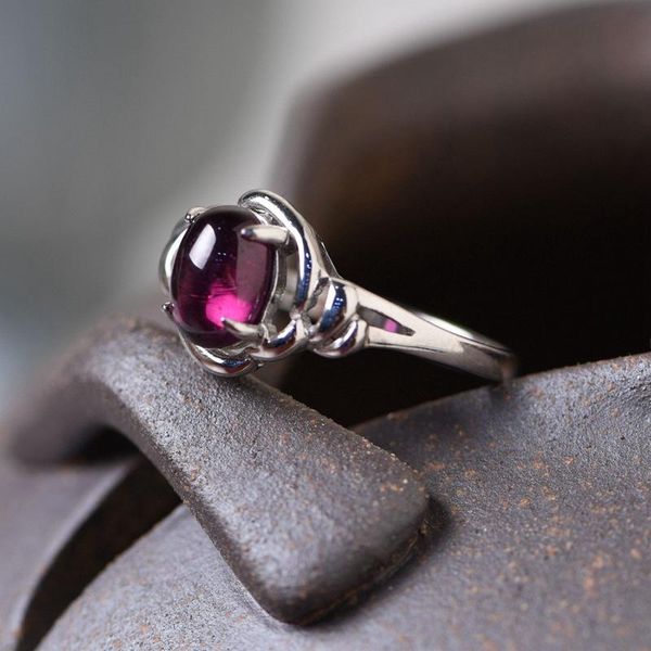 silver ring for women jewelry 100% original pure s925 sterling rings ruby natural garnet cluster, Golden;silver
silver ring for women jewelry 100% original pure s925 sterling rings ruby natural garnet cluster, Golden;silver