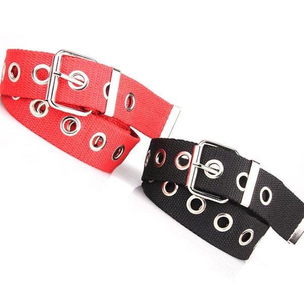 belts red/black studded grommet holes single pin buckle canvas belt waistband nylon, Black;brown
belts red/black studded grommet holes single pin buckle canvas belt waistband nylon, Black;brown