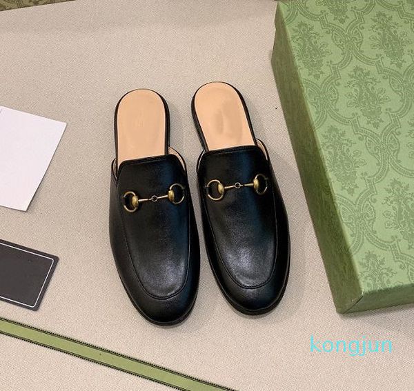 designer- women dress shoes genuine leather slippers cowhide horse buckle classic style fashion versatile dress shoes, Black
designer- women dress shoes genuine leather slippers cowhide horse buckle classic style fashion versatile dress shoes, Black