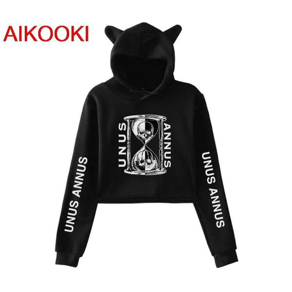 women's hoodies & sweatshirts classic creative tv unus annus print streetwear hoodie women long sleeve cat ear crop girls clothes, Black
women's hoodies & sweatshirts classic creative tv unus annus print streetwear hoodie women long sleeve cat ear crop girls clothes, Black