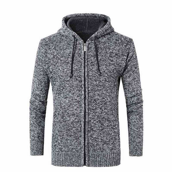 men's sweaters autumn winter men hooded cardigan zipper thick soft long sleeve solid comfortable coat knitted casual male sweater drop, White;black
men's sweaters autumn winter men hooded cardigan zipper thick soft long sleeve solid comfortable coat knitted casual male sweater drop, White;black