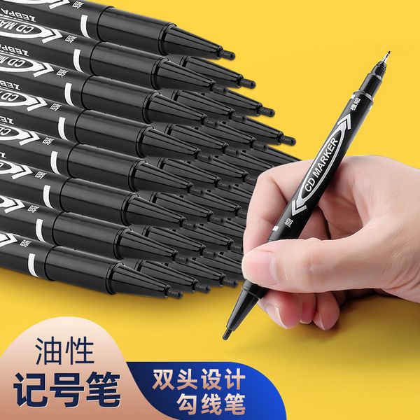 markers 100 black oil pen small double headed drawing line marker for children's painting
markers 100 black oil pen small double headed drawing line marker for children's painting