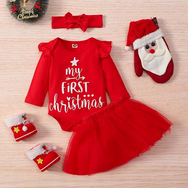 clothing sets christmas baby girls 3 pieces clothes set letters printed bodysuit mesh skirt bow headband born toddler infant kids 0-1year, White
clothing sets christmas baby girls 3 pieces clothes set letters printed bodysuit mesh skirt bow headband born toddler infant kids 0-1year, White
