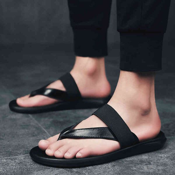 slippers men's flip flops fashion beach casual sandals summer shoes for men outside flat heel light weight 38~44 yll8, Black
slippers men's flip flops fashion beach casual sandals summer shoes for men outside flat heel light weight 38~44 yll8, Black