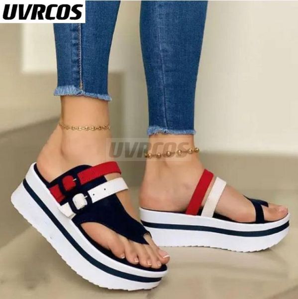 sandals 2022 slippers women ladies mixed color platform peep toe beach casual flats buckle chunky slides outdoor shoes, Black
sandals 2022 slippers women ladies mixed color platform peep toe beach casual flats buckle chunky slides outdoor shoes, Black