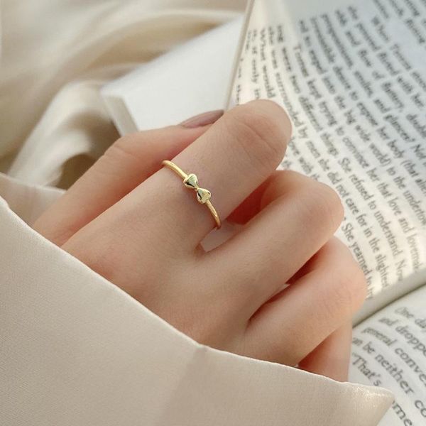 wedding rings minimalism heart ring female niche design stainless steel fashion friends sweet gift jewelry for teen girls bff, Slivery;golden
wedding rings minimalism heart ring female niche design stainless steel fashion friends sweet gift jewelry for teen girls bff, Slivery;golden