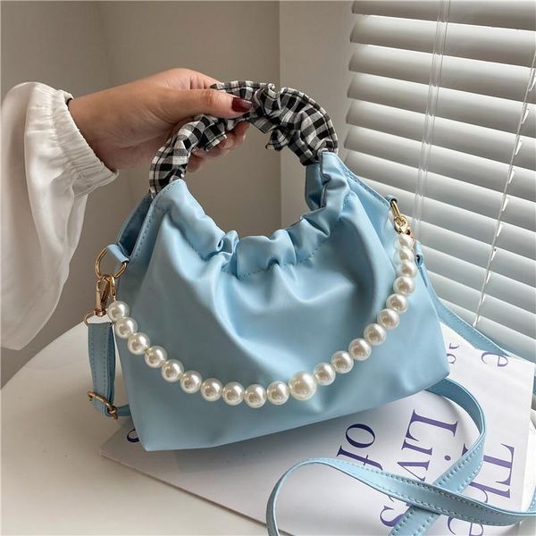 evening bags women's fold bucket bag in the summer 2021 pearl chain handbag simple one-shoulder messenger fashionable woman
evening bags women's fold bucket bag in the summer 2021 pearl chain handbag simple one-shoulder messenger fashionable woman
