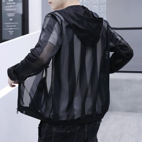men's jackets 2021 summer men outdoor fishing thin sunscreen clothing jacket lovers hollow and breathable korean short, Black;brown
men's jackets 2021 summer men outdoor fishing thin sunscreen clothing jacket lovers hollow and breathable korean short, Black;brown