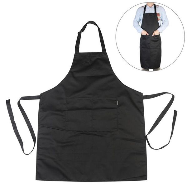 party decoration black adjustable bib chef kitchen apron with pockets for cooking / baking barbecuing
party decoration black adjustable bib chef kitchen apron with pockets for cooking / baking barbecuing