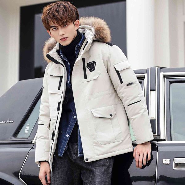 winter new men solid color parkas white duck down men's stand collar warm thick jacket male detachable hat casual parka coat2021, Black
winter new men solid color parkas white duck down men's stand collar warm thick jacket male detachable hat casual parka coat2021, Black