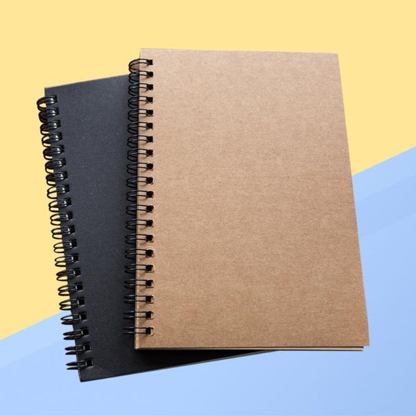 2pcs diy vintage kraft paper sketchbook notebook stationery school supplies spiral coil notepad for painting drawing kids gift notepads, Purple;pink
2pcs diy vintage kraft paper sketchbook notebook stationery school supplies spiral coil notepad for painting drawing kids gift notepads, Purple;pink