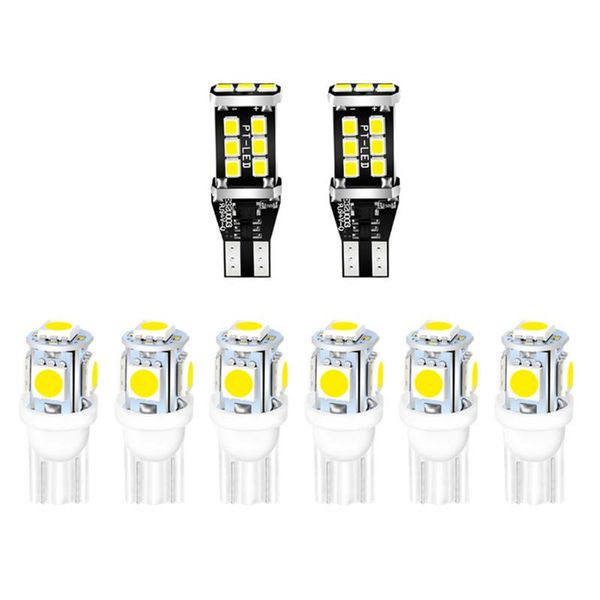 8pcs/set led car backup light bulbs canbus t15 2835 15-smd t10 w5w 5-smd for reverse lights accessories emergency
8pcs/set led car backup light bulbs canbus t15 2835 15-smd t10 w5w 5-smd for reverse lights accessories emergency