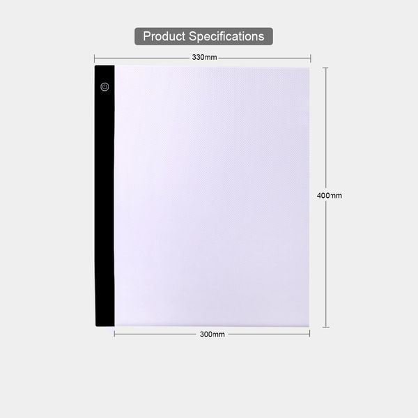 a3 led drawing tablet 3 level light diamond painting board usb art copy pad writing sketching tracing copy board
a3 led drawing tablet 3 level light diamond painting board usb art copy pad writing sketching tracing copy board