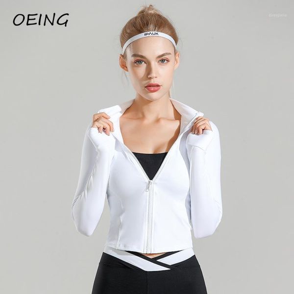 yoga outfit women's sport shirts long sleeve zip up crop exercise gym wear workout running clothes1
yoga outfit women's sport shirts long sleeve zip up crop exercise gym wear workout running clothes1