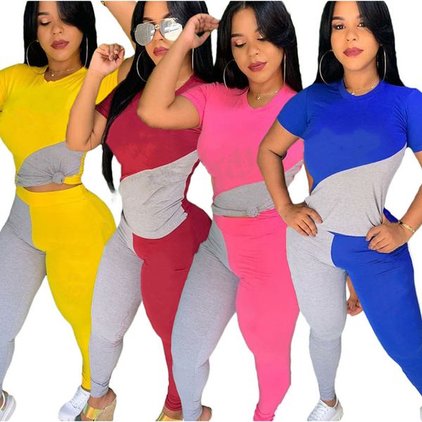 summer women tracksuits short sleeve outfits pullover tee shirts+pants two piece set plus size 2xl jogging suit casual sportswear letter pan, Gray
summer women tracksuits short sleeve outfits pullover tee shirts+pants two piece set plus size 2xl jogging suit casual sportswear letter pan, Gray