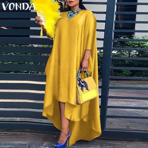 women's blouses & shirts irregular dress vonda 2021 spring sundress pleated vestidos women casual long sleeve o neck solid dresses, White
women's blouses & shirts irregular dress vonda 2021 spring sundress pleated vestidos women casual long sleeve o neck solid dresses, White