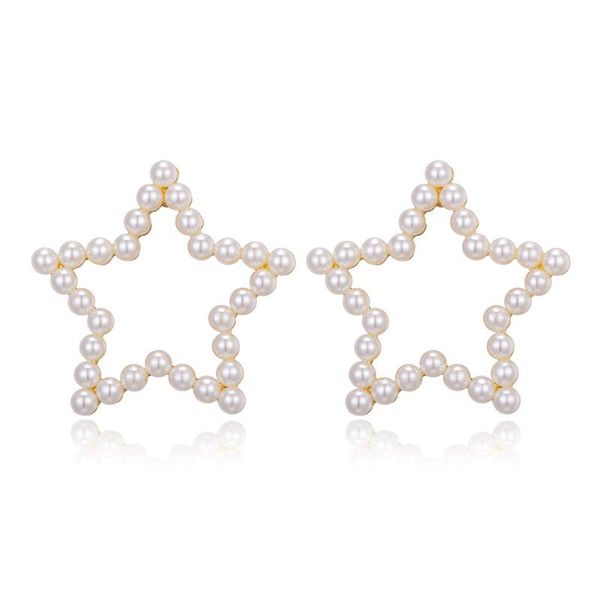 stud shineland korean simulated-pearl earrings for women star fashion party jewelry brincos n50, Golden;silver
stud shineland korean simulated-pearl earrings for women star fashion party jewelry brincos n50, Golden;silver