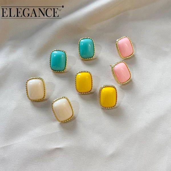 stud elegance 2021 summer fashion metal simple wild colorful earrings ladies retro square temperament jewelry gift, Golden;silver
stud elegance 2021 summer fashion metal simple wild colorful earrings ladies retro square temperament jewelry gift, Golden;silver