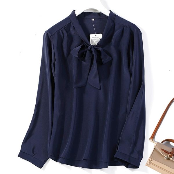 blouses women's 100% mulberry silk tie bow neck shirt blouse long sleeve office work solid colors jn009-2, White
blouses women's 100% mulberry silk tie bow neck shirt blouse long sleeve office work solid colors jn009-2, White