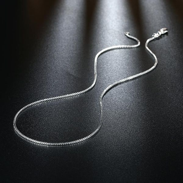 chains 10pcs/lot charms 925 sterling silver 1mm box chain necklace for women men fashion wedding accessories party jewelry holiday gift
chains 10pcs/lot charms 925 sterling silver 1mm box chain necklace for women men fashion wedding accessories party jewelry holiday gift