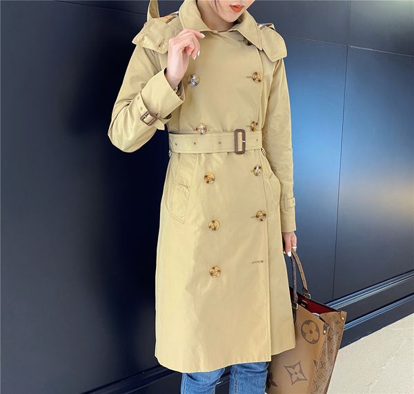 women's with hat trench coats long classic windbreaker waterproof british new high-end english style autumn winter gabadian solid color, Tan;black
women's with hat trench coats long classic windbreaker waterproof british new high-end english style autumn winter gabadian solid color, Tan;black