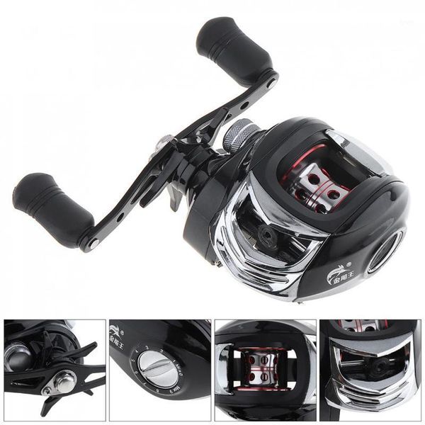 7.2:1 17+1bb baitcasting fishing reel magnetic brake max drag 5kg / 11lb aluminum alloy support right hand reels 
7.2:1 17+1bb baitcasting fishing reel magnetic brake max drag 5kg / 11lb aluminum alloy support right hand reels
