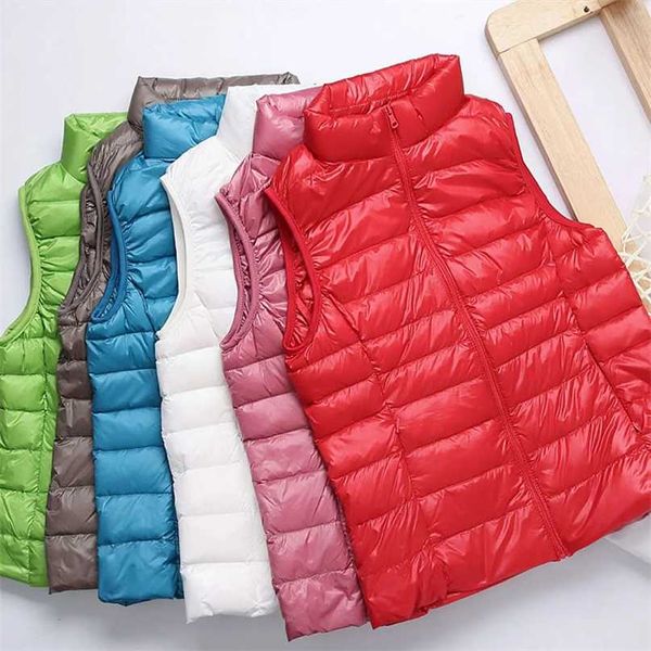 winter women duck down vest coat ultralight sleeveless puffer jacket fashion stand collar windproof waistcoat 211216, Black
winter women duck down vest coat ultralight sleeveless puffer jacket fashion stand collar windproof waistcoat 211216, Black