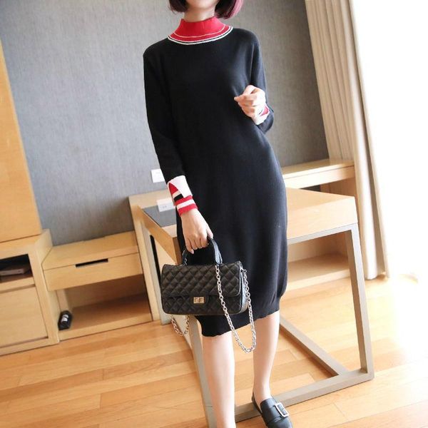 casual dresses autumn winter print fringe dress women contrast long sleeve midi basic wear red black christmas year 2021, Black;gray
casual dresses autumn winter print fringe dress women contrast long sleeve midi basic wear red black christmas year 2021, Black;gray