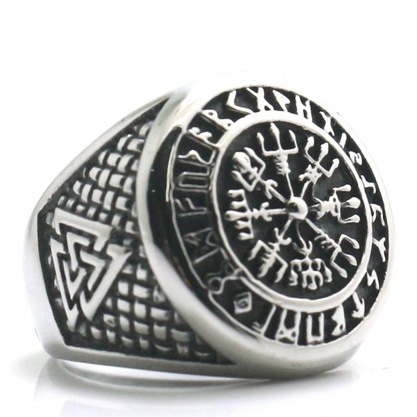 cluster rings size 7 to 15 mens 316l stainless steel cool viking amulet est ring, Golden;silver
cluster rings size 7 to 15 mens 316l stainless steel cool viking amulet est ring, Golden;silver