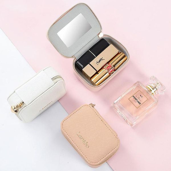cosmetic bags & cases female bag lipstick storage pu waterproof portable carryon makeup with mirror put on lip glaze jewelry
cosmetic bags & cases female bag lipstick storage pu waterproof portable carryon makeup with mirror put on lip glaze jewelry