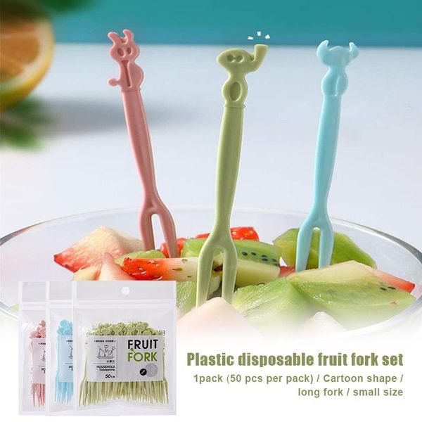 forks 50pcs disposable fruit snack fork dessert picks plastic cake cocktail for home and catering party pw
forks 50pcs disposable fruit snack fork dessert picks plastic cake cocktail for home and catering party pw