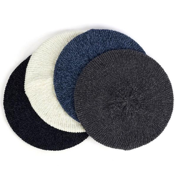 berets women wool knitted chenille winter warm hats female casual solid color soft cap fashion girls turban wraps spring beanies, Blue;gray
berets women wool knitted chenille winter warm hats female casual solid color soft cap fashion girls turban wraps spring beanies, Blue;gray