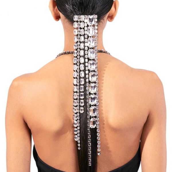 hair clips & barrettes ladies long tassel luxury rhinestone chain headbands headwear clamp hoop street hip-hop charming women fashion access, Golden;silver
hair clips & barrettes ladies long tassel luxury rhinestone chain headbands headwear clamp hoop street hip-hop charming women fashion access, Golden;silver