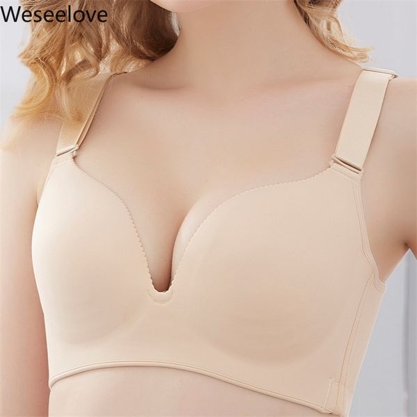 weseelove seamless bras for women push up bra ultra thin plus size bh without bones skin underwear unwired bralette m16-1 210728, Red;black
weseelove seamless bras for women push up bra ultra thin plus size bh without bones skin underwear unwired bralette m16-1 210728, Red;black