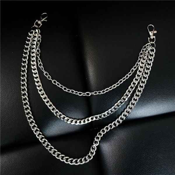 keychains fashion metal pants chain spring buckle cool hundred matching pieces waist ornaments hanging, Silver
keychains fashion metal pants chain spring buckle cool hundred matching pieces waist ornaments hanging, Silver