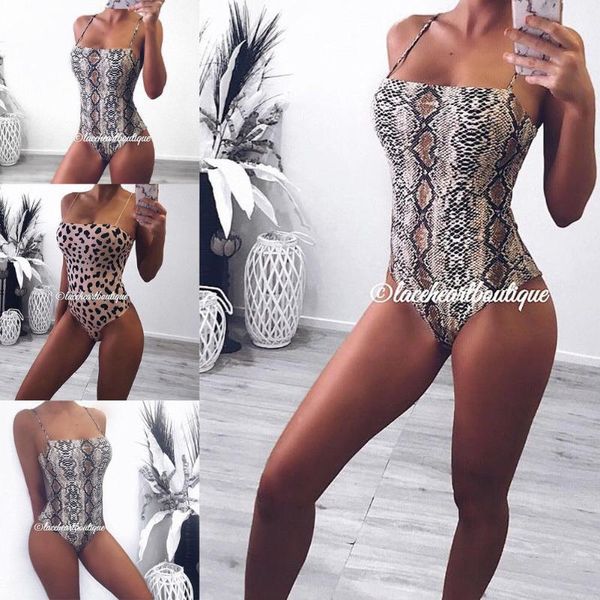 women's jumpsuits & rompers women ladies straps leopard snake printed v neck bodysuit sleeveless leotard, Black;white
women's jumpsuits & rompers women ladies straps leopard snake printed v neck bodysuit sleeveless leotard, Black;white