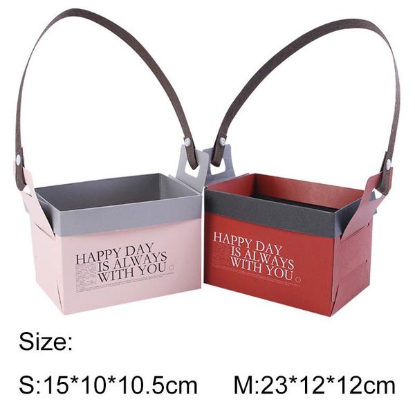 gift wrap waterproof flower basket double-sided floral packaging box with handle bouquet orgnanize case florist material supplies
gift wrap waterproof flower basket double-sided floral packaging box with handle bouquet orgnanize case florist material supplies