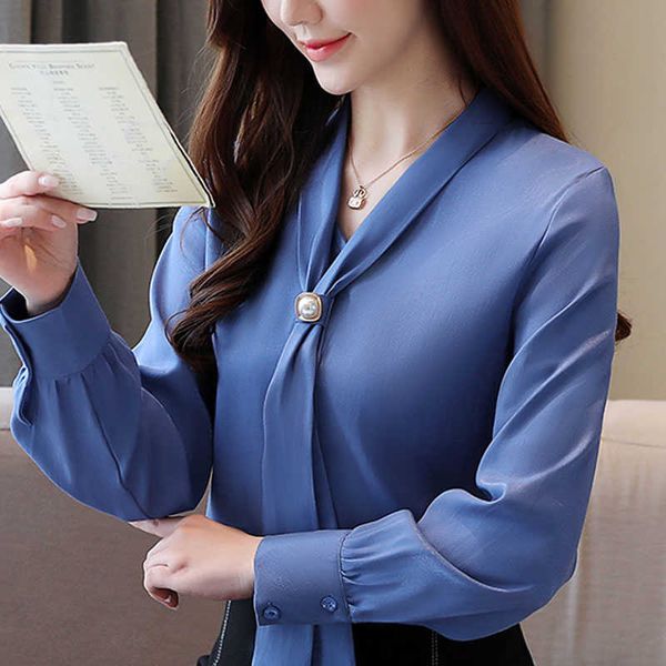 blusas mujer de moda bow v-neck office blouse ladies long sleeve blouse women chiffon blouse shirt women c980 210602, White
blusas mujer de moda bow v-neck office blouse ladies long sleeve blouse women chiffon blouse shirt women c980 210602, White