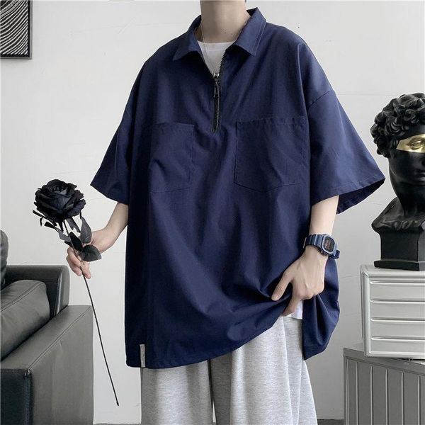 men's casual shirts summer pullover fashion solid color men korean loose dress mens short-sleeved -5xl, White;black
men's casual shirts summer pullover fashion solid color men korean loose dress mens short-sleeved -5xl, White;black