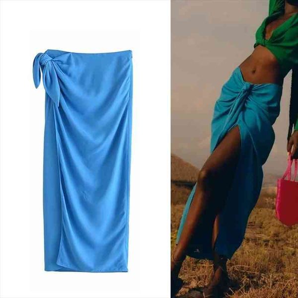 za blue wrap skirt women high waist midi skirt ladies knot elegant long skirts woman summer split side zip, Black
za blue wrap skirt women high waist midi skirt ladies knot elegant long skirts woman summer split side zip, Black