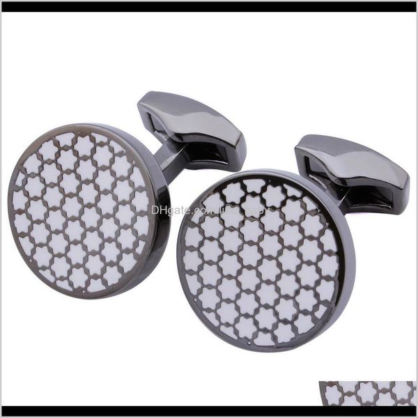 cufflinks & tie clasps, tacks drop delivery 2021 mens shirt accessories trendy enamel star pattern round cuff links quality luxury jewelry g, Silver
cufflinks & tie clasps, tacks drop delivery 2021 mens shirt accessories trendy enamel star pattern round cuff links quality luxury jewelry g, Silver