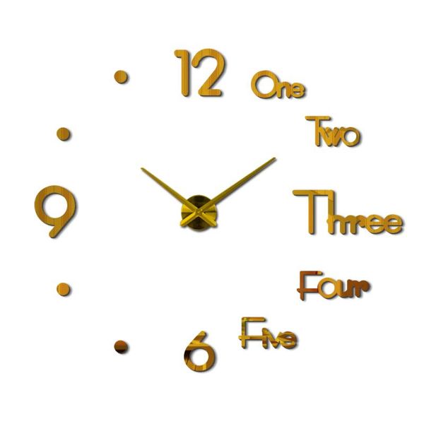 wall clocks 2021 creative clock 3d diy acrylic mirror fashion watches home letter living room personality
wall clocks 2021 creative clock 3d diy acrylic mirror fashion watches home letter living room personality