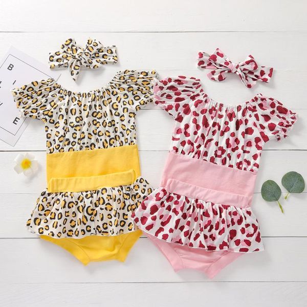 clothing sets baby girl romper set toddler kids girls summer leopard print pattern outfit bow three-piece fashion suits, White
clothing sets baby girl romper set toddler kids girls summer leopard print pattern outfit bow three-piece fashion suits, White