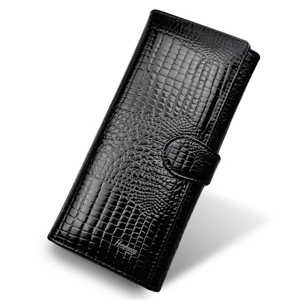 designer wallet luxury women leather wallet patent leather fashion buckle coin purse clutch three-layer brand crocodile pattern, Red;black
designer wallet luxury women leather wallet patent leather fashion buckle coin purse clutch three-layer brand crocodile pattern, Red;black