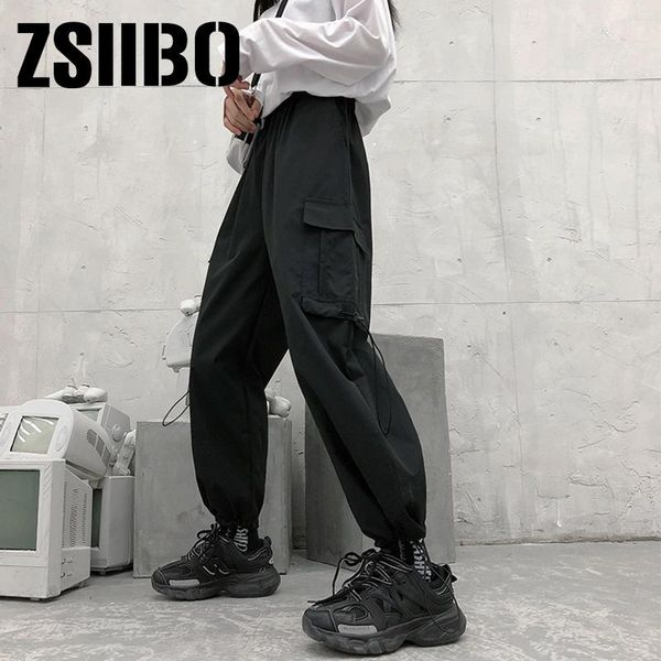 women's pants & capris high waist loose joggers women army harem streetwear punk black cargo trousers sweatpants size clothes, Black;white
women's pants & capris high waist loose joggers women army harem streetwear punk black cargo trousers sweatpants size clothes, Black;white