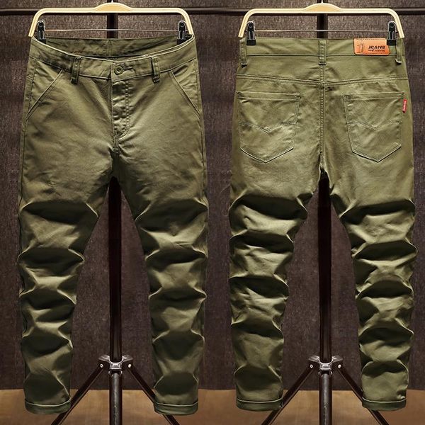 men's pants cargo trousers men jean casual summer cotton stretch flexible man sports fashion, Black
men's pants cargo trousers men jean casual summer cotton stretch flexible man sports fashion, Black