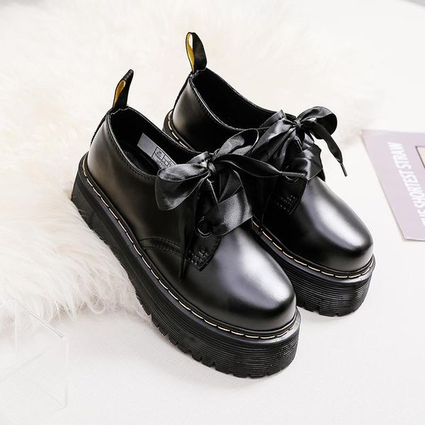 dress shoes oxford for women first layer of dermis platform punk shoe thick bottom motorcycle mujer boots34-44, Black
dress shoes oxford for women first layer of dermis platform punk shoe thick bottom motorcycle mujer boots34-44, Black