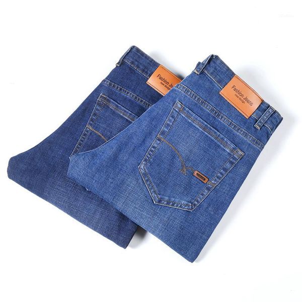 men's jeans cotton stretch fashion slim straight 2021 spring brand classic business casual jean light blue,301h
men's jeans cotton stretch fashion slim straight 2021 spring brand classic business casual jean light blue,301h